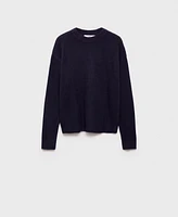 Mango Women's Round-Neck Knitted Sweater