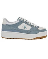 Calvin Klein Women's Alondra Casual Lace-Up Sneakers