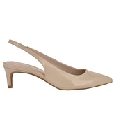 Calvin Klein Women's Dainty Kitten Heel Slingback Pumps