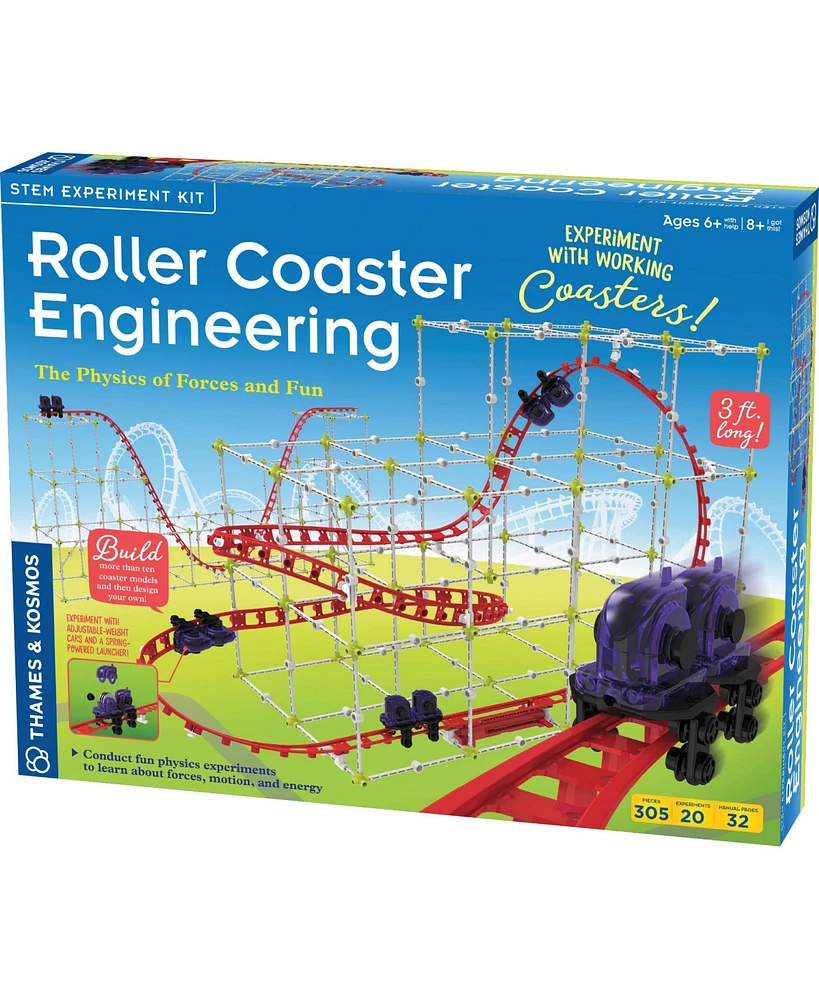 Thames & Kosmos Roller Coaster Engineering Set