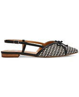 Dv Dolce Vita Women's Carsen Bow Pointed-Toe Slingback Flats