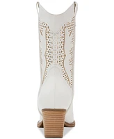 Dv Dolce Vita Women's Allure Cutout Eyelet Cowboy Western Booties