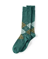 Lands' End Men's Novelty Crew Socks