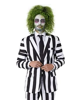 Suitmeister Men's Party Suit - Beetlejuice Costume Multicolor