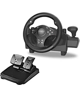 Doyo Steering Wheel for Pc Racing wheel, Xbox Steering Wheel and Pedals and Shifter for Game PS4 /Xbox One, Series X|S/Playstation 3 /Nintendo Switch