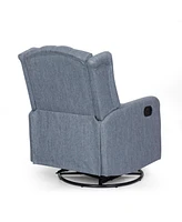 Classic Design, Manual Recliner Chair With 360-Degree Swivel
