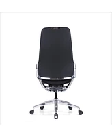 Decent Living Executive Premium Leather Office Chair with Full Height Back