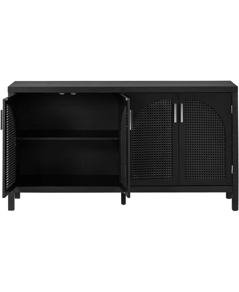 Slickblue Storage Space Sideboard Perfect for Living Room & Entryway