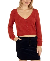 Hurley Juniors' Smooth Move Cropped Cardigan