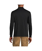 Lands' End Big & Tall Cotton Supima Mock Turtleneck