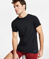 Calvin Klein Men's 5-Pack Cotton Classics Crew Neck Undershirts, Created for Macy's