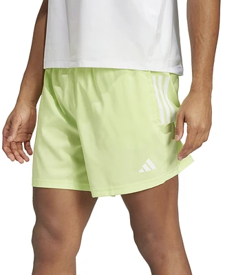 adidas Men's Own The Run Moisture-Wicking Drawstring 7" Shorts