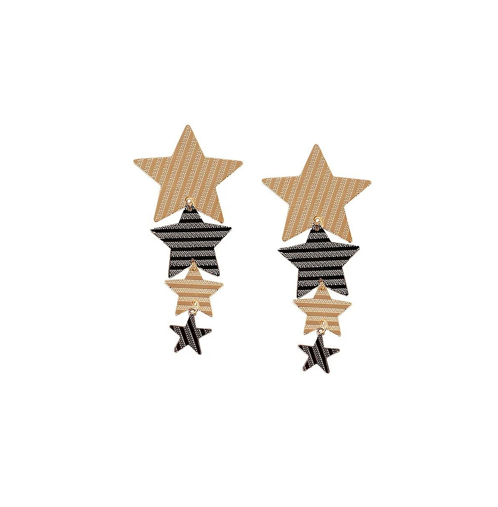 Sohi Women's Star Drop Earrings