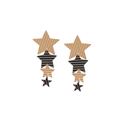 Sohi Women's Star Drop Earrings