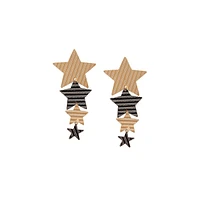 Sohi Women's Star Drop Earrings