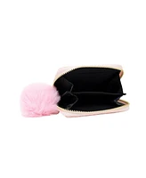 Tiny Treats + Zomi Gems Girls Tweed Mix Wallet, Pink