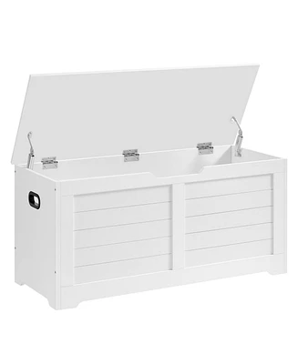 Songmics Home Storage Chest with 2 Safety Hinges
