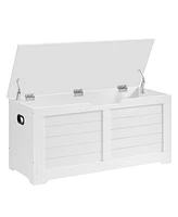 Songmics Home Storage Chest with 2 Safety Hinges