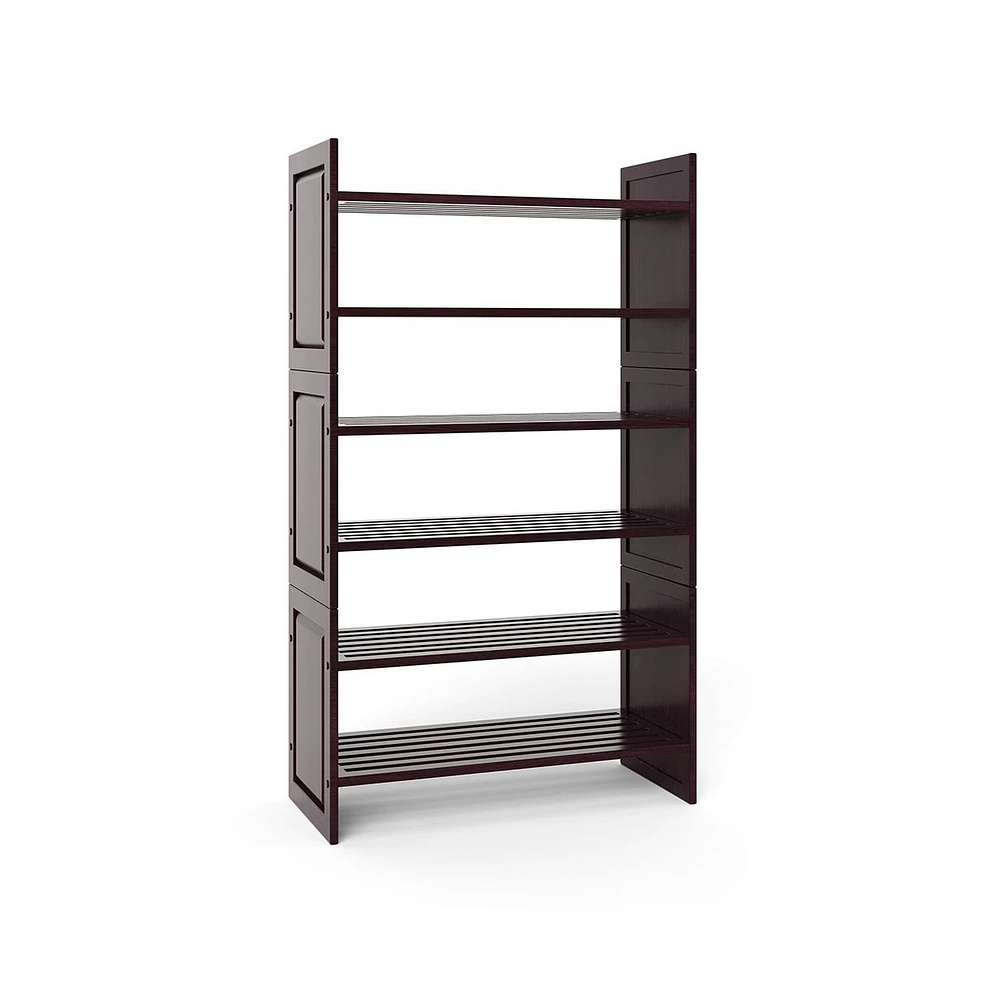 John Louis Home Solid Wood 3 Tier Storage Rack