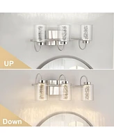 gaomon Light Brushed Nickel Bathroom Light Fixtures