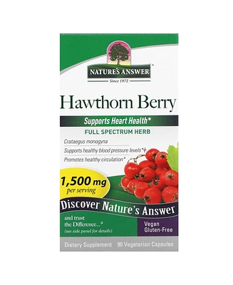 Nature's Answer Hawthorn Berry 1 500 mg