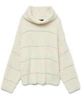 Vero Moda Women's Shila Long-Sleeve Cowlneck Sweater