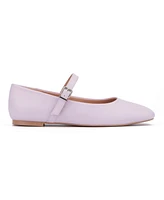 New York & Company Women's Page- Buckle Ballet Flats