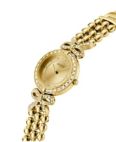 Guess Women's Analog Gold Tone Stainless Steel Watch, 30 mm