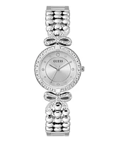 Guess Women's Analog Silver Tone Stainless Steel Watch, 30 mm