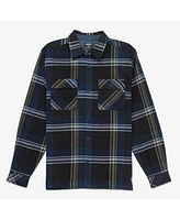 Hurley Men's Santa Cruz Shoreline Flannel Long Sleeve Shirt