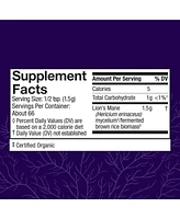 Host Defense Lion's Mane Powder - Brain Health Support Supplement - Mushroom Supplement to Support Focus & Memory Function