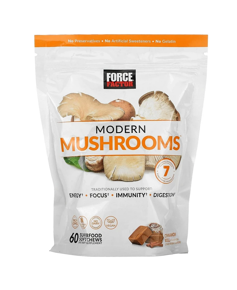 Force Factor Modern Mushrooms Cinnamon Roll