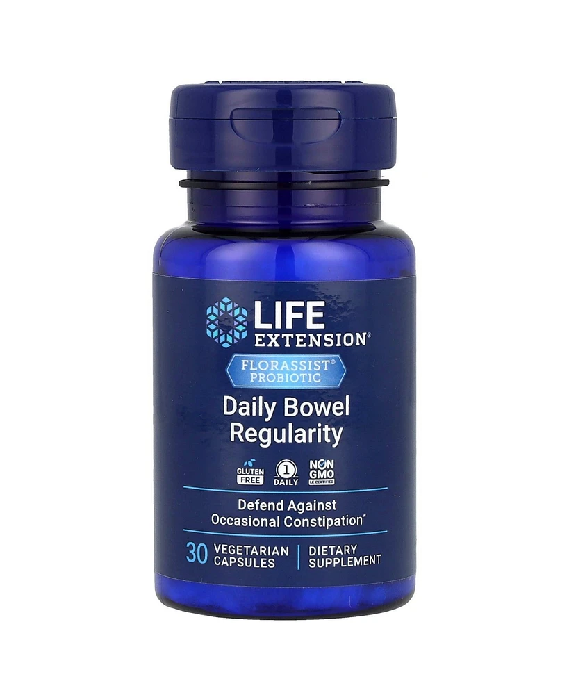 Life Extension Florassist Probiotic Daily Bowel Regularity