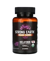 YumVs Strong Earth Organic Gummies Melatonin Maximum Strength Berry 10 mg