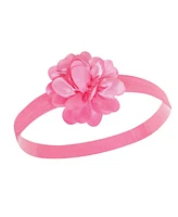 Hudson Baby Baby Girls Hudson Headbands 10pk, Satin Pink Black, 0-24 Months