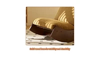 Slickblue Comfortable Glider Rocking Chair for Relaxation and Cozy Seating