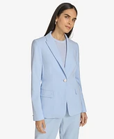 Calvin Klein Women's One-Button Blazer