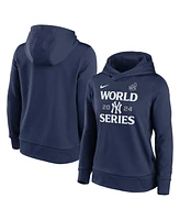 Nike Women's Navy New York Yankees 2024 World Series Authentic Collection Therma Pullover Hoodie