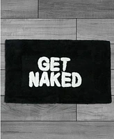 Jean Pierre Get Naked Cotton Bath Rug, 21" x 34"