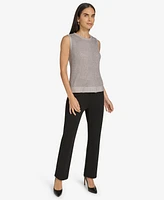 Calvin Klein Women's Ribbed Sweater-Knit Sleeveless Top