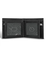 Champs Men's Classic Collection Leather Multi-Wing Id Wallet