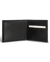 Champs Men's Classic Collection Leather Top-Wing Wallet