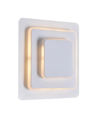 Cwi Lighting 10" Metal Private I Led Sconce