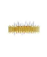 Cwi Lighting 12" Metal Cityscape 7 Light Wall Sconce