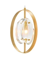 Cwi Lighting 98" Metal Iris 1 Light Mini Pendant