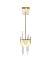 Cwi Lighting 14" Metal Guadiana Led Chandelier