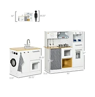 Slickblue Kids Kitchen Playset - Fun and Interactive Toy for Creative Cooking Play