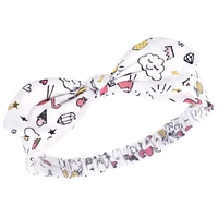 Hudson Baby Baby Girls Hudson Headbands 5pk, Doodle, 0-24 Months