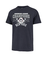 '47 Brand Men's Navy New York Yankees 2024 American League Champions Franklin T-shirt