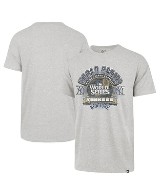 '47 Brand Men's Gray New York Yankees 2024 World Series Franklin T-shirt